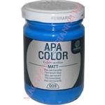 VASO VETRO ACRILICO APA COLOR 150 ml BLUE PERMANENTE